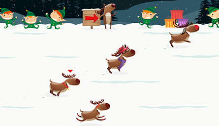 Reindeer Race