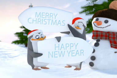 Christmas Penguins